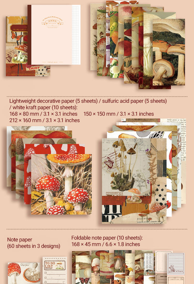 5Warm Archipelago Series Retro DIY Journal Gift Set7