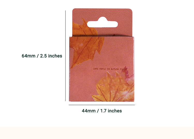 6Autumn Leaf Adhesive Stickers2