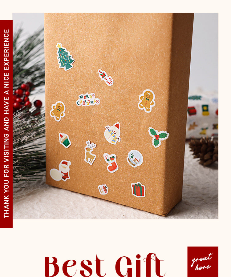 6Christmas Special Shape Roll Stickers1
