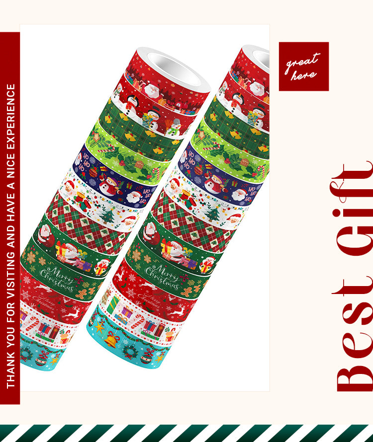 6Christmas Washi Tape Set (12 Rolls)2