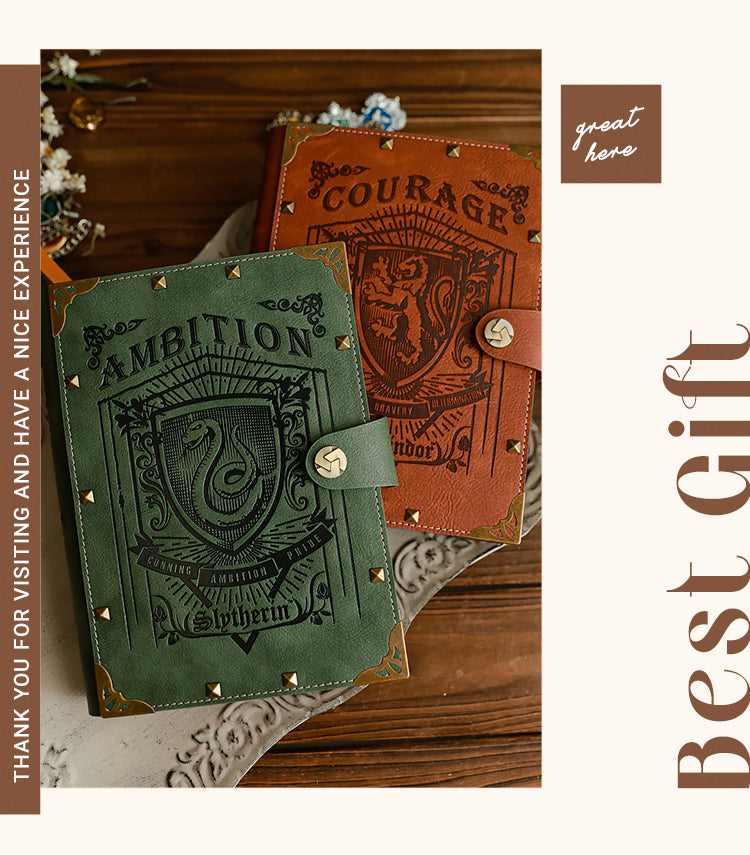 6Harry Potter Hogwarts School Vintage Loose-Leaf Notebook1