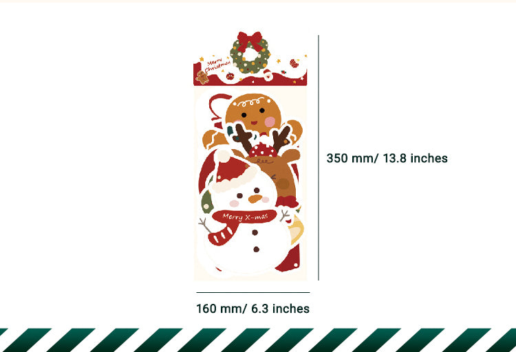 6Large Christmas Hanging Tags Greeting Cards2