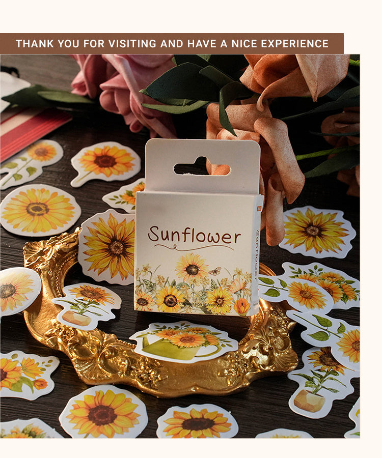 6Sunflower Boxed Stickers1