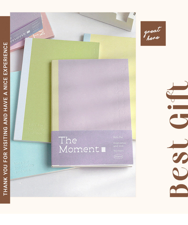 6Tender Moments Series Simple Morandi Color Journal Notebook1