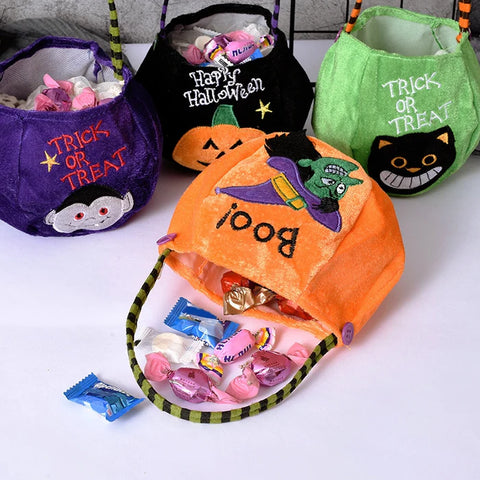 Halloween Velvet Candy Bag