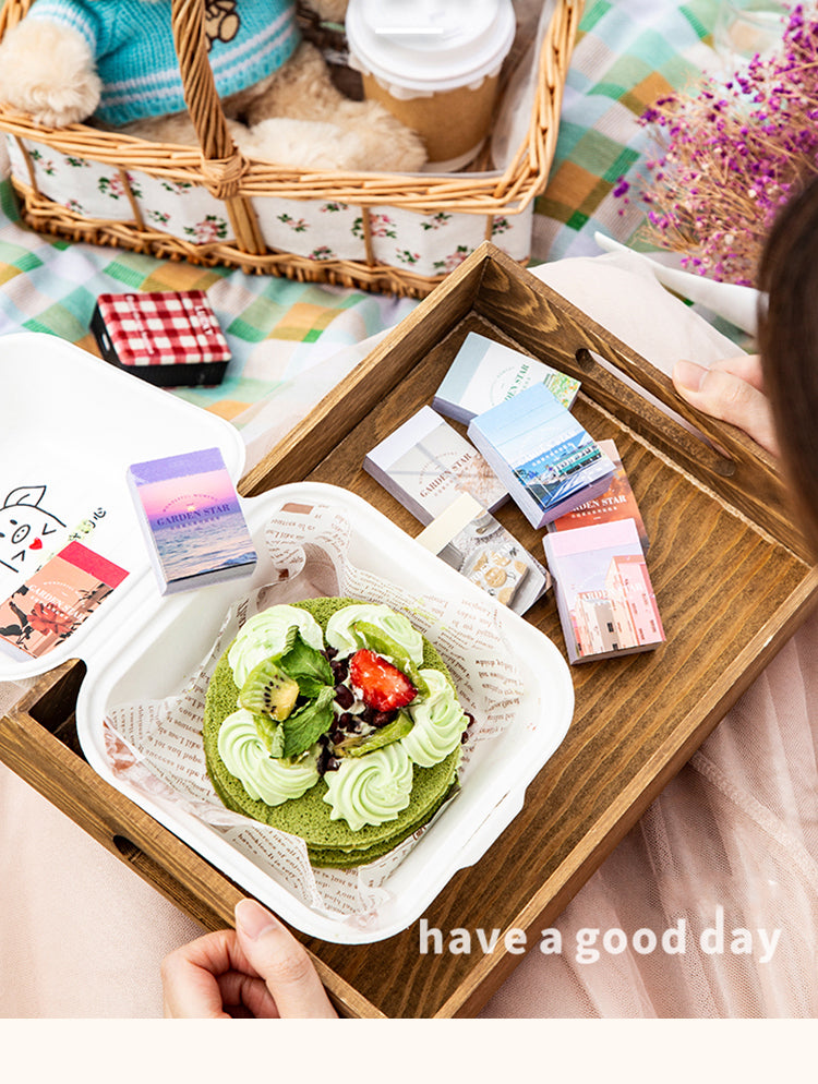 1A Beautiful Day Message Note Washi Sticker Book