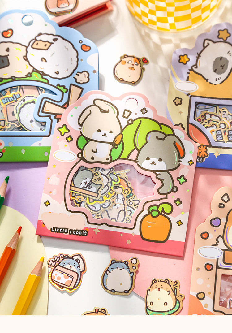 SUMIKKO GURASHI Cute Neko Sticker 9 Pack | Poster