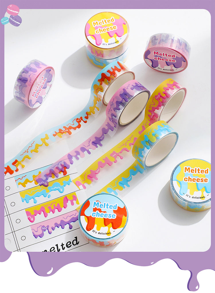 1Dessert Life Cream Cheese Washi & PET Tape