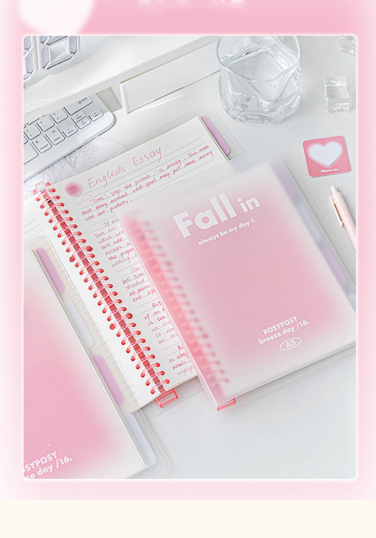 1RosyPosy Fall In Blush Loose-Leaf Notebook