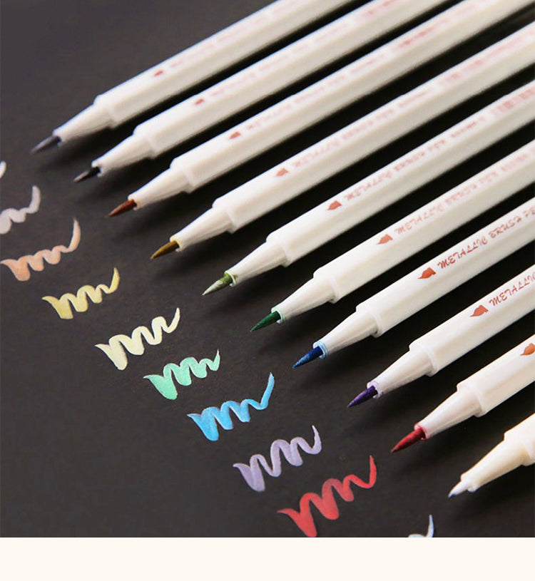 1STA DIY Craft Art Soft Brush Tip Paint Marker