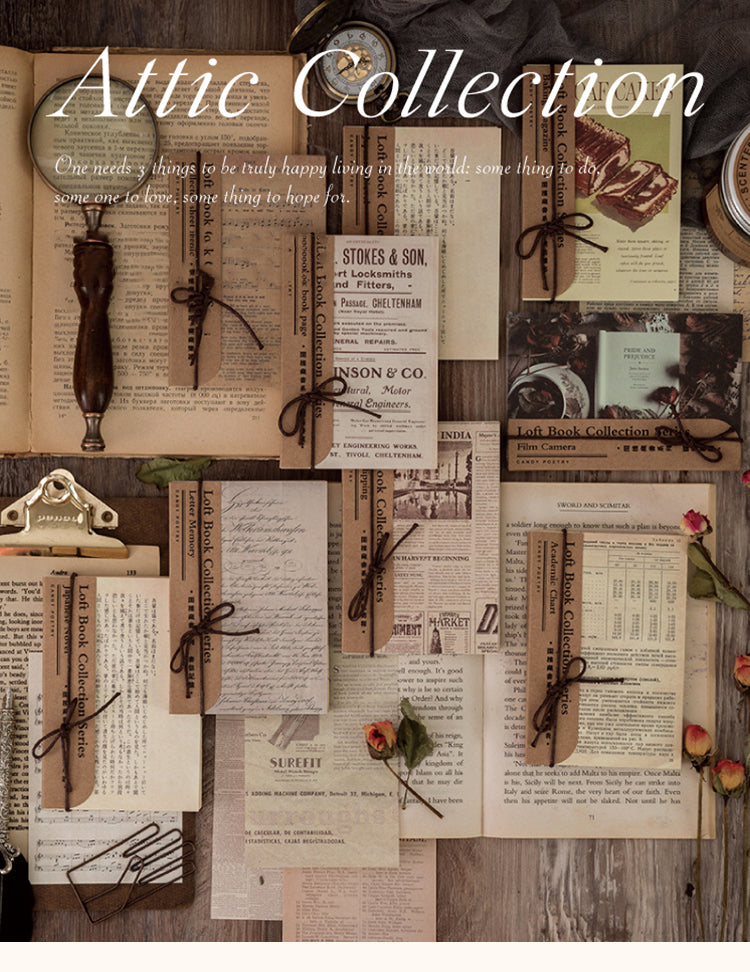 1Vintage Stationery Decorative Background Scrapbook Paper