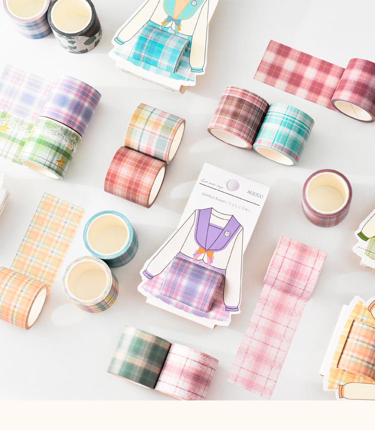 JK Uniform Plaid Washi Tape