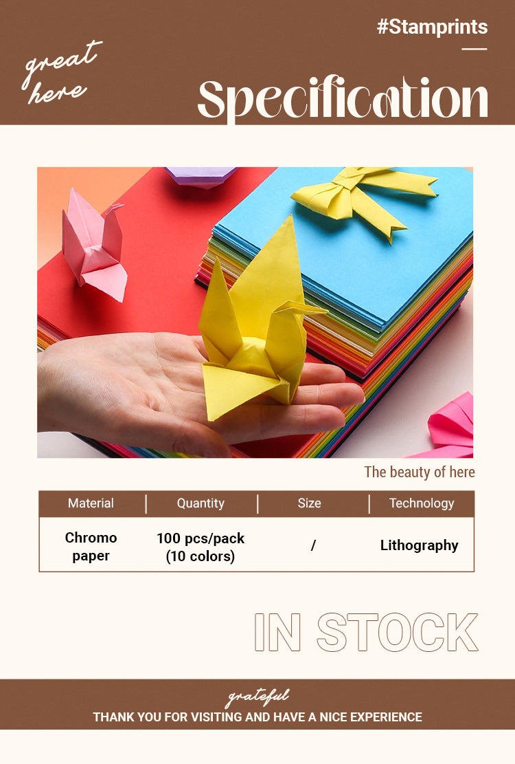 Material Paper - Hard Cardboard Colored Paper Origami Craft Paper