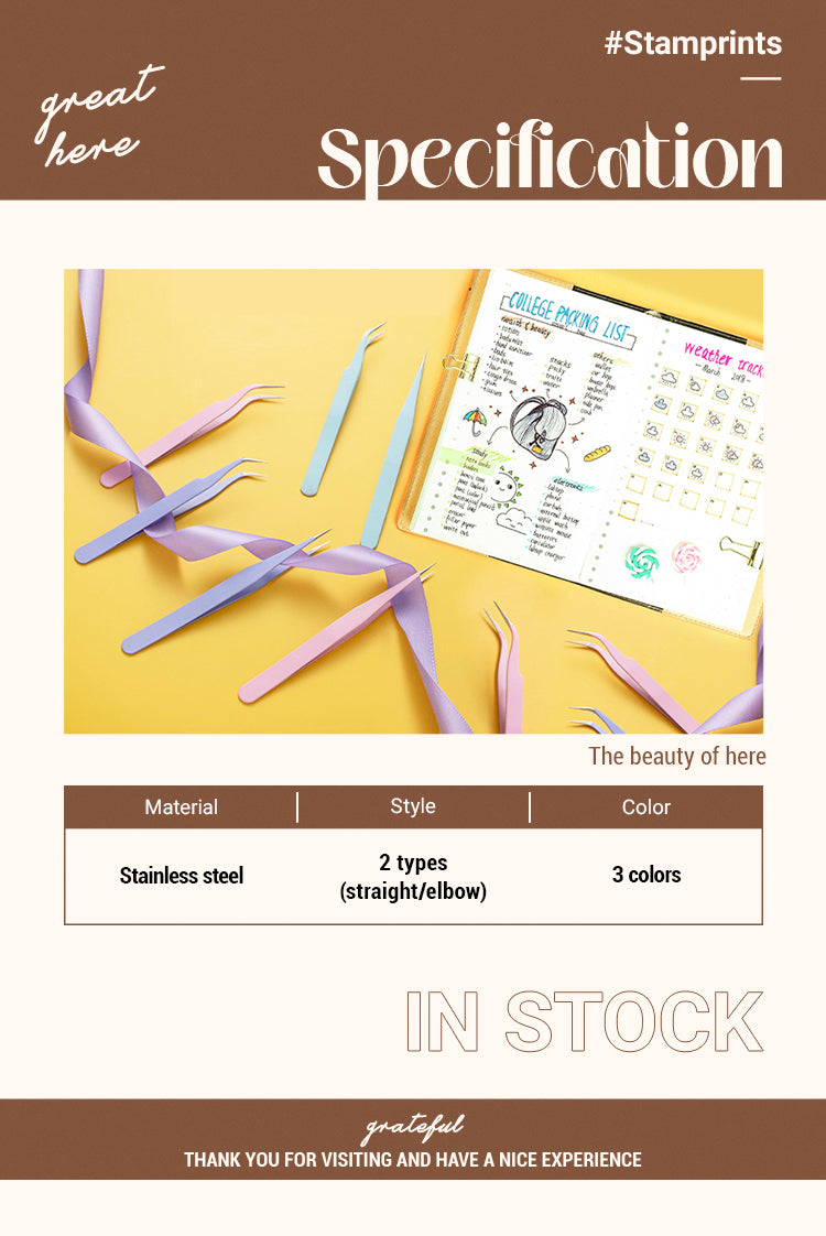 Stamprints Tools & Accessories - Macaron Color Multi-functional Plastic Scraper