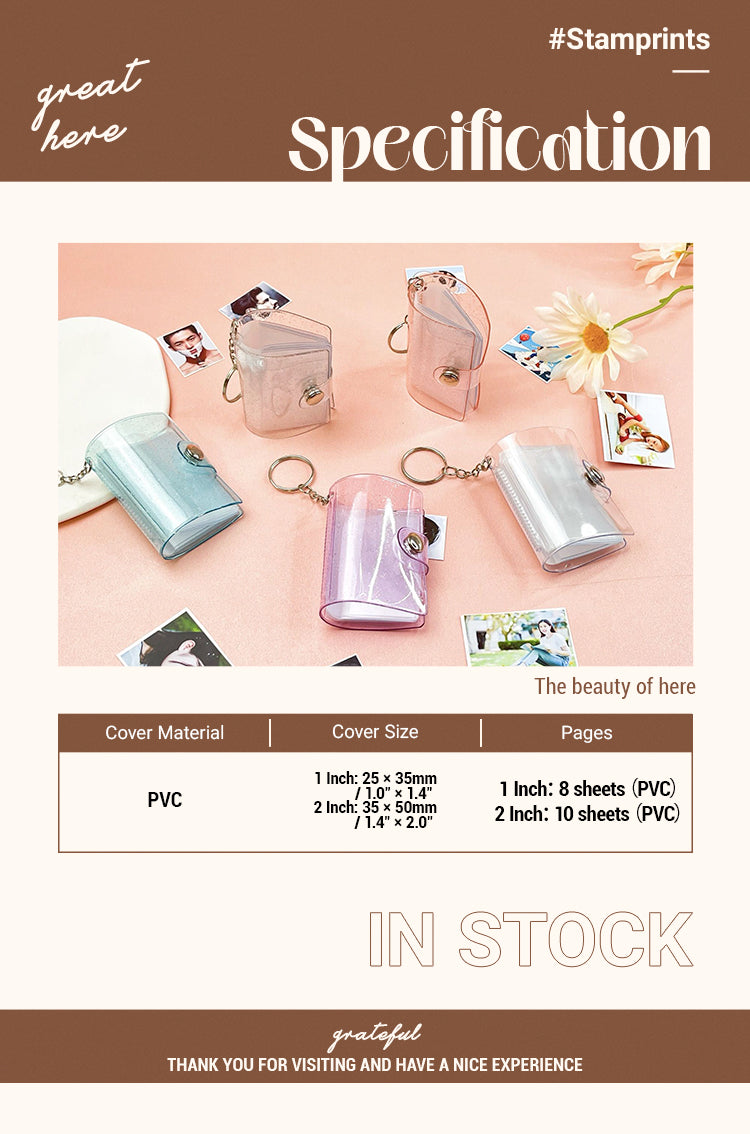 2Cute Mini Clear PVC Album