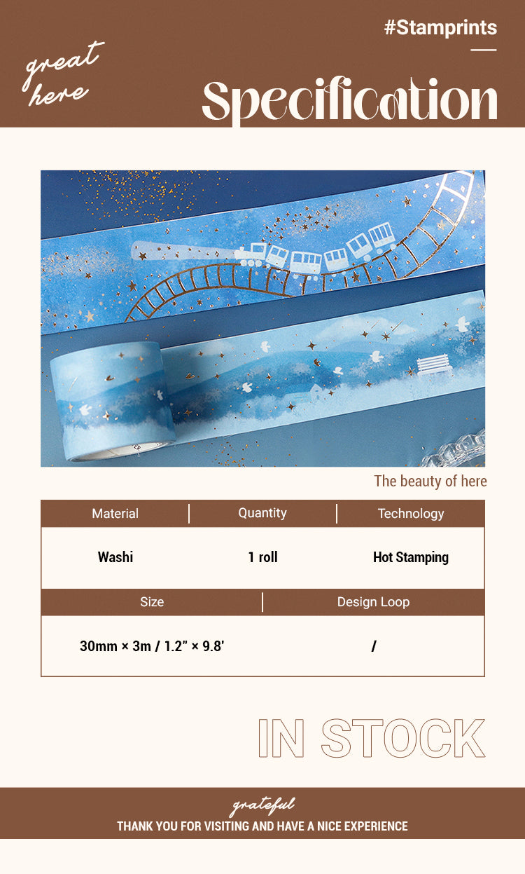 2Specification of Romantic Firework Bubble Washi Tape