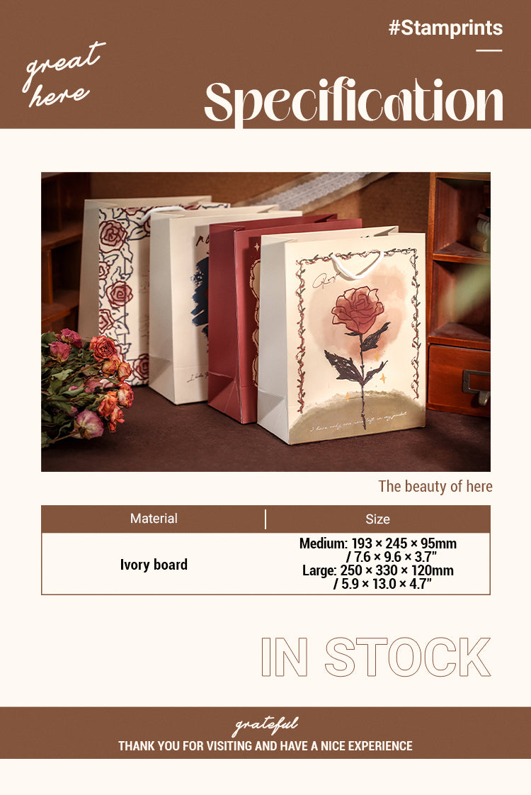 2Specification of Rose & Universe Creative Gift Bag