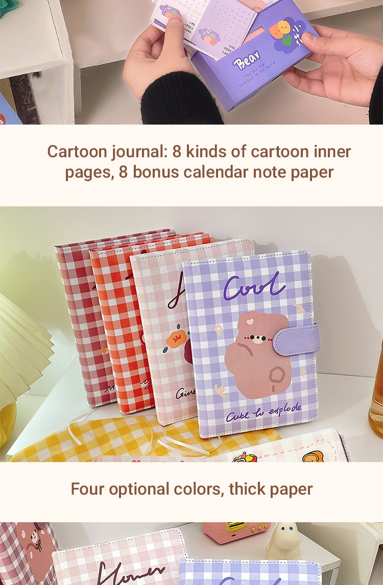 3Characteristics of Cute Cartoon Color Page Notebook3