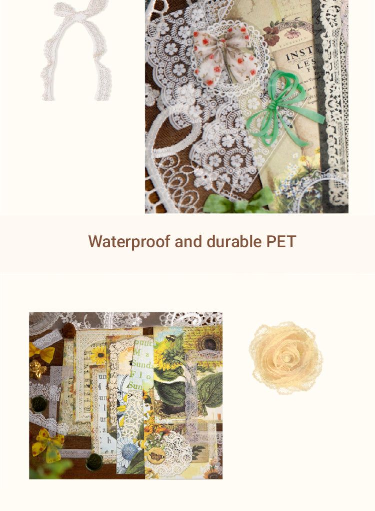 3Characteristics of Lace Fantasia PET Lace Scrapbook Paper Pack2
