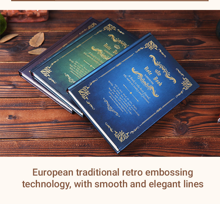 3Characteristics of Retro Literary Magic Notebook2