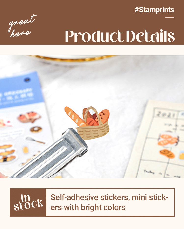 3Daily Objects Small Designs Self-Adhesive Stickers