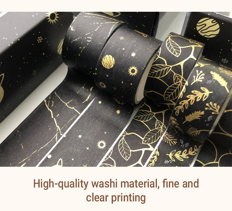 3Mysterious World High-Grade Hot Stamping Washi Tape Set2