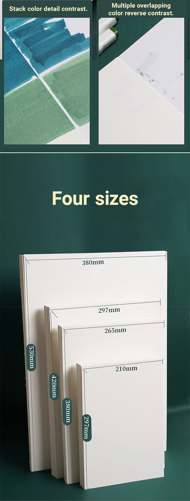 3Offset Printing White Cardstock 8K White Ivory Board Art Paper2