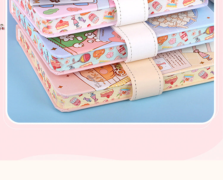 3Specification of Cute Cartoon Anime Girl Diary Notebook Set3