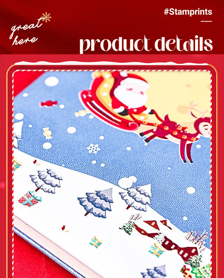 Merry Christmas Notebook Stationery Set