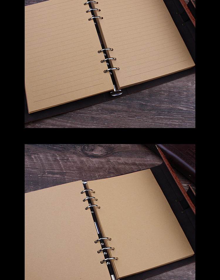 4Details of Harry Snitch Leather Carving Three-Dimensional Handbook Notebook6