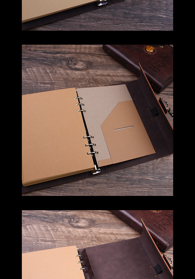 4Details of Harry Snitch Leather Carving Three-Dimensional Handbook Notebook7