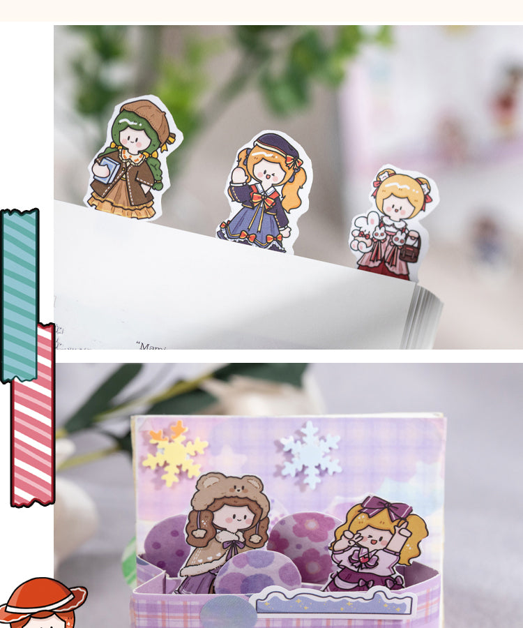 4Details of Kawaii Character Court Style Magic Wardrobe Sticker1