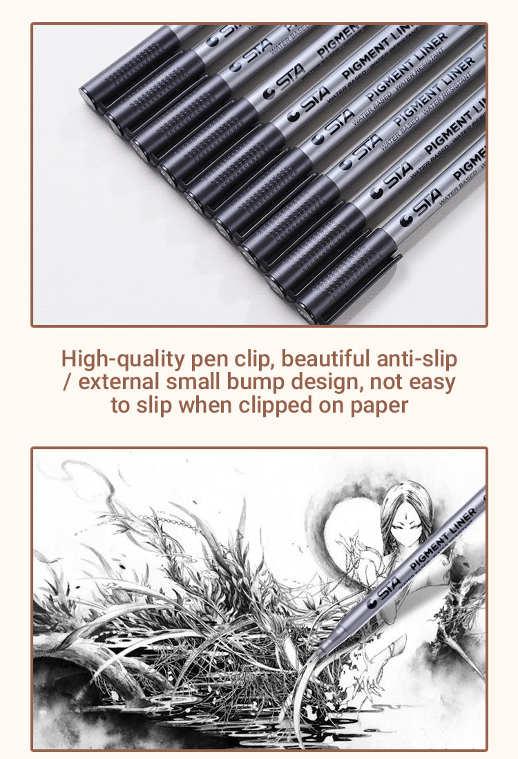 Tools & Accessories - Sta Hand-Paint Waterproof Signature Pen Outline Pen