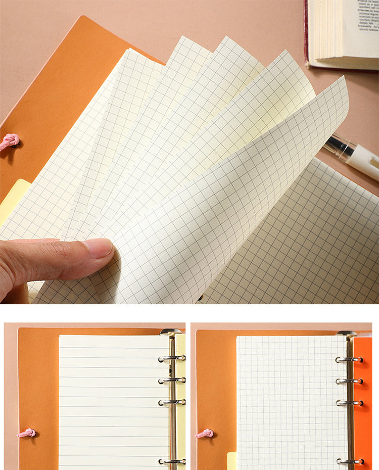 4Details of Simple Antler PU Loose-Leaf Notebook1