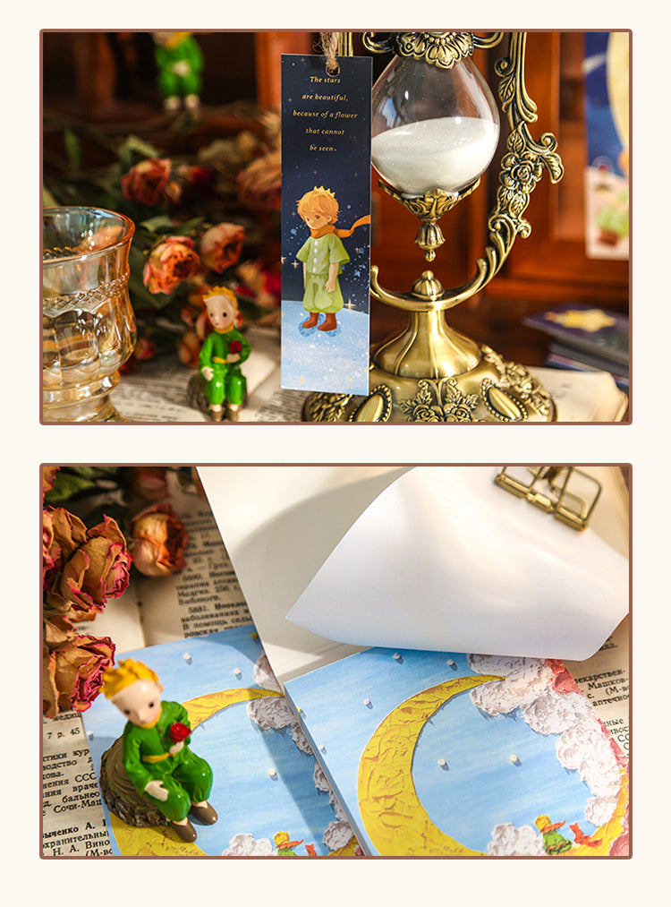 4Details of The Star Prince Cartoon Character Illustration Gift Box Stationery Set 2