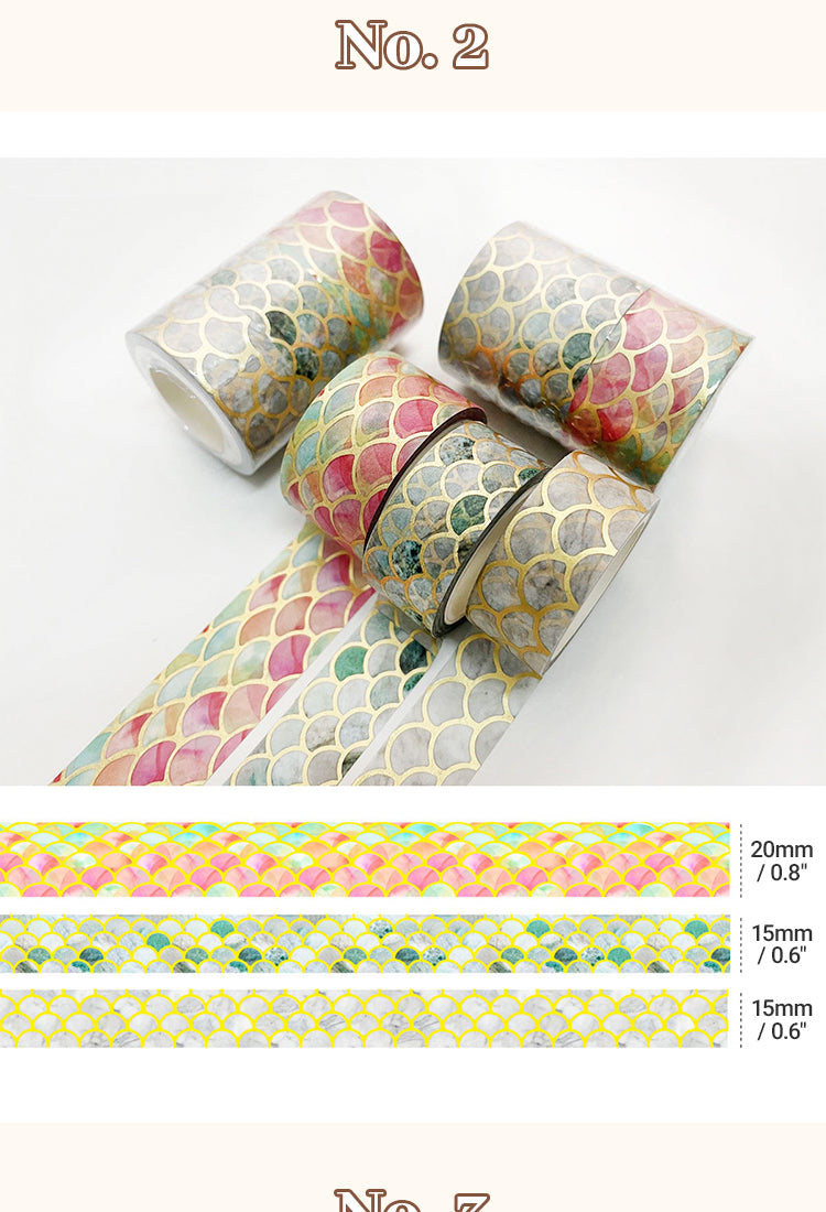 4Fashion Versatile Texture Pattern Washi Tape Set2