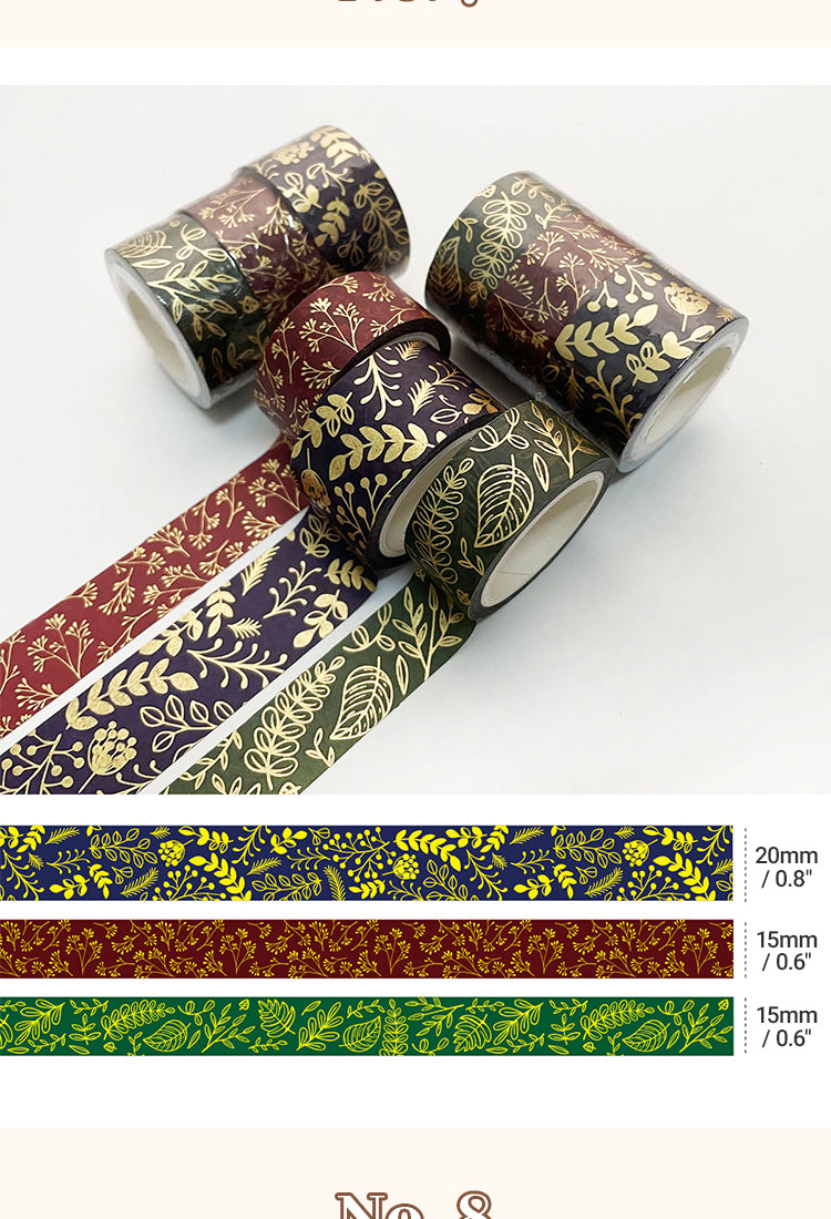4Fashion Versatile Texture Pattern Washi Tape Set7