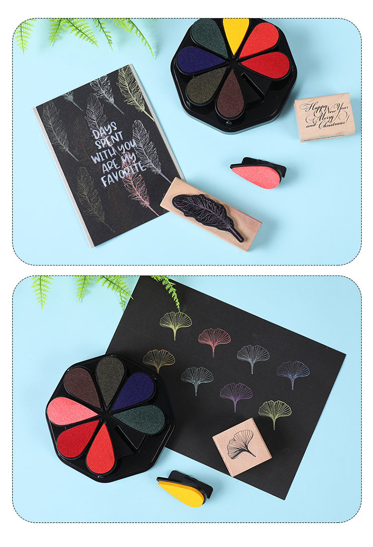 Ink Pad - Tamias Petal Metallic Color Stamping Ink Pad