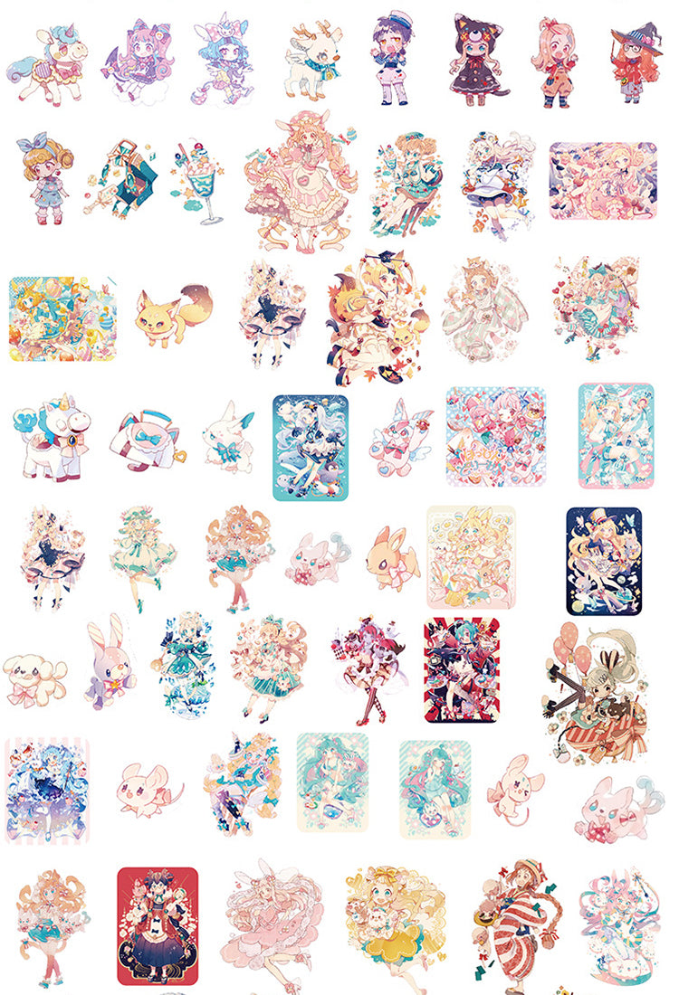 4Vintage Pastel Artistic Decorative Washi Sticker17