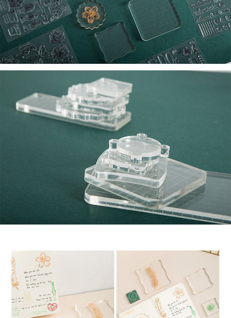 5Acrylic Rubber Silicone Seal Stamping Block3