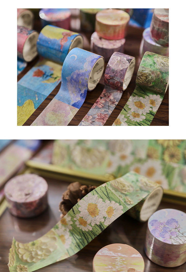 5Beautiful Things The Little Prince Oil Painting Washi Tape5