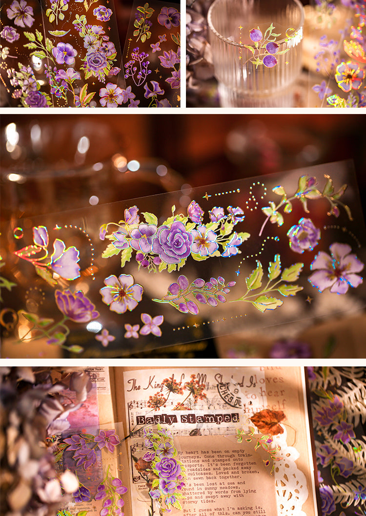 5Blossom Garden Vintage Floral Plant Sticker6