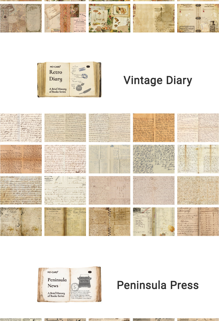 5Brief History of Books Vintage Pages Sticker Pack12