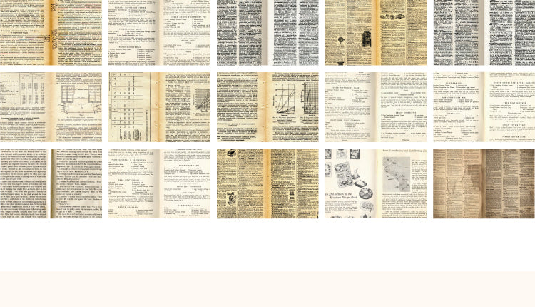 5Brief History of Books Vintage Pages Sticker Pack15