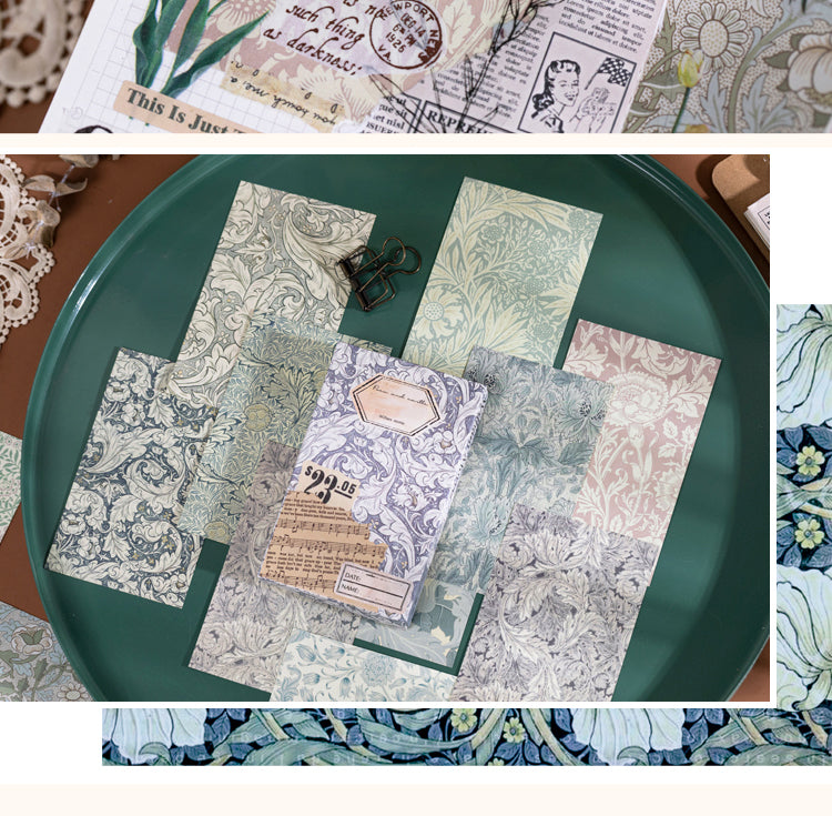 5Classic William Morris Pattern Vintage Boxed Decorative Paper3