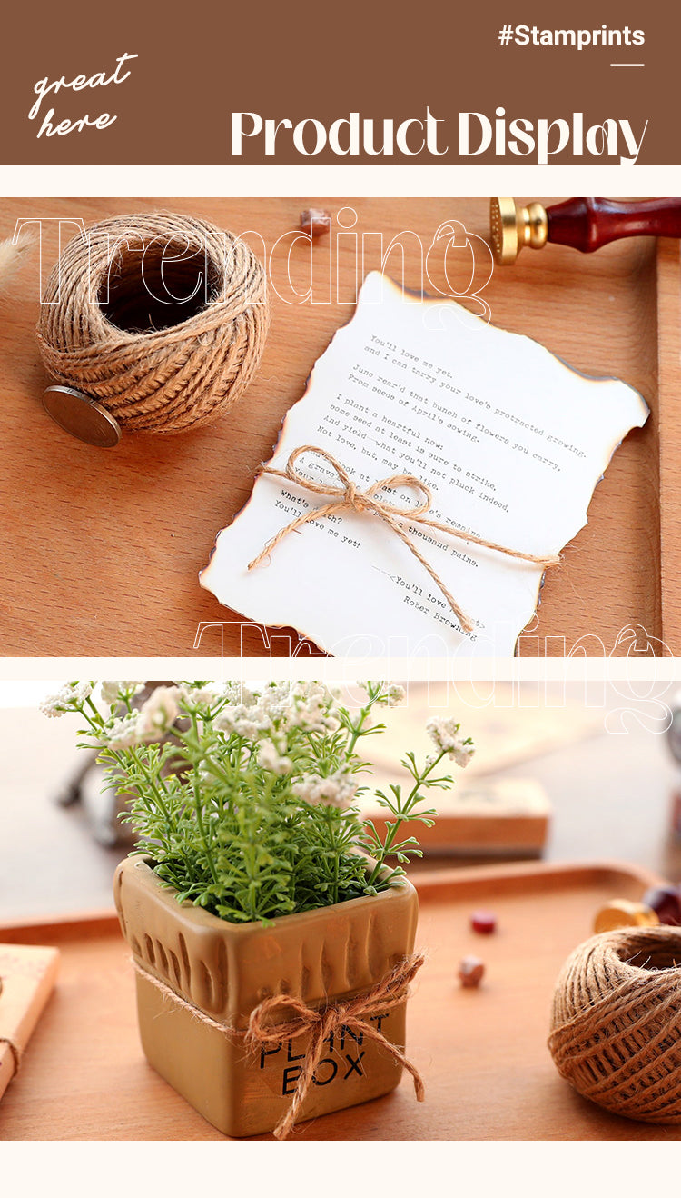 5DIY Decorative Hemp Twine String3