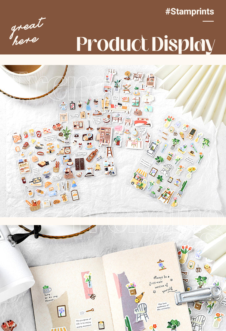 5Daily Objects Small Designs Self-Adhesive Stickers1