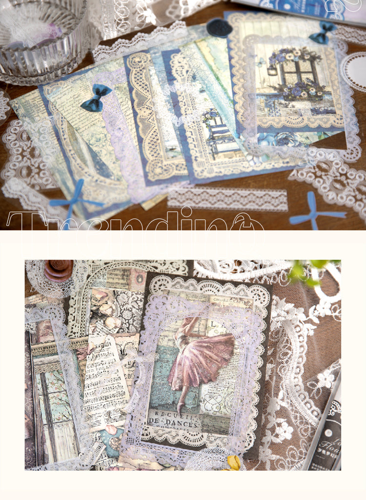 5Details of Lace Fantasia PET Lace Scrapbook Paper Pack3
