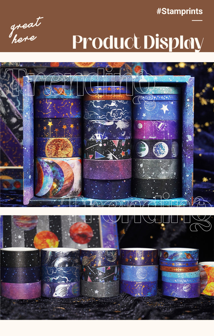 5Fantasy Planet Hot Stamping Washi Tape Set