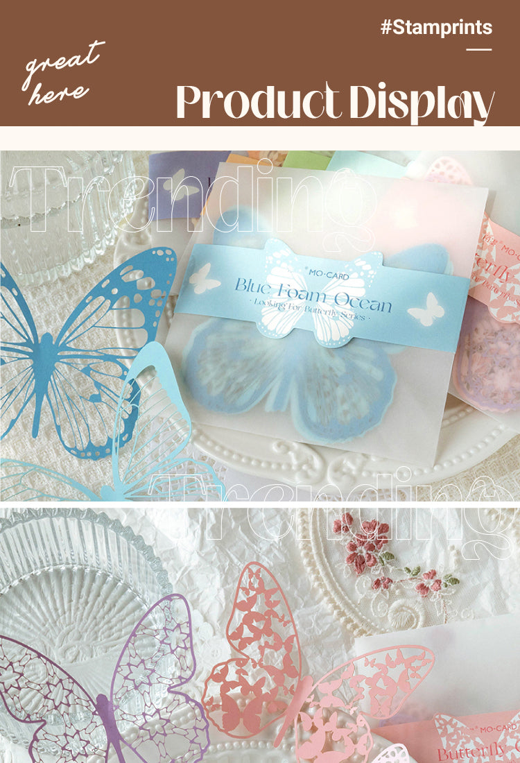 5Hollow Lace Butterfly Decorative Paper Pack1